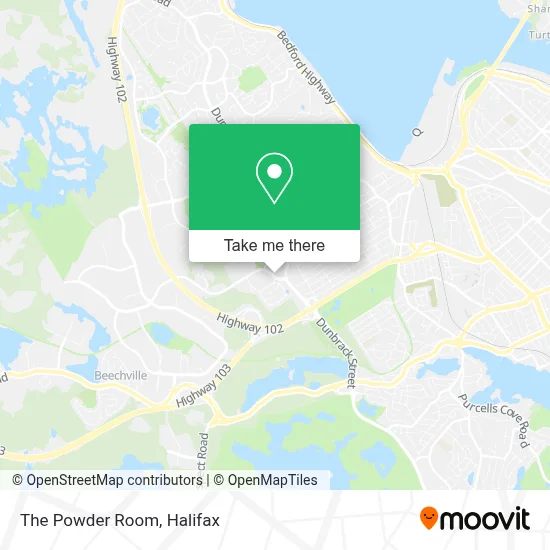 The Powder Room map