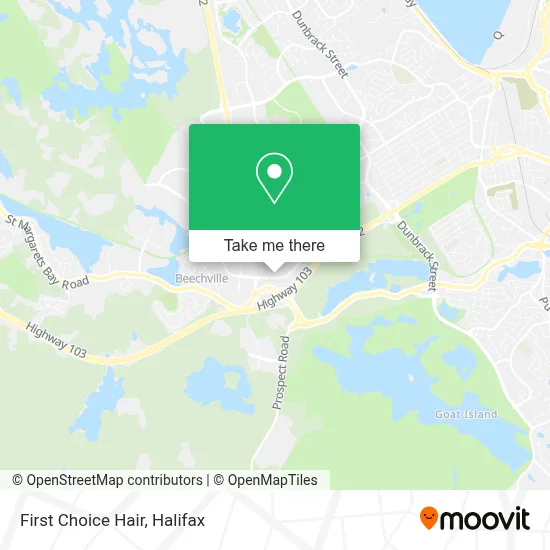 First Choice Hair map