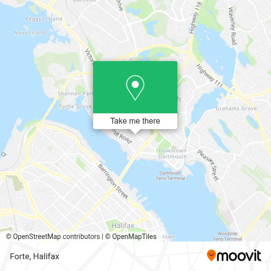 Forte map