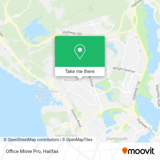 Office Move Pro map