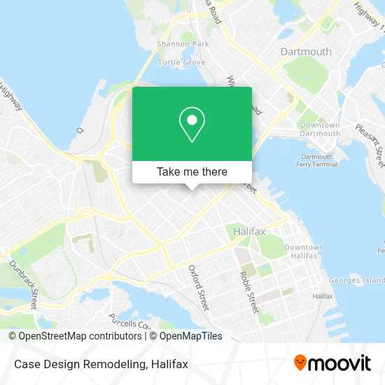 Case Design Remodeling map