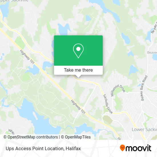 Ups Access Point Location plan
