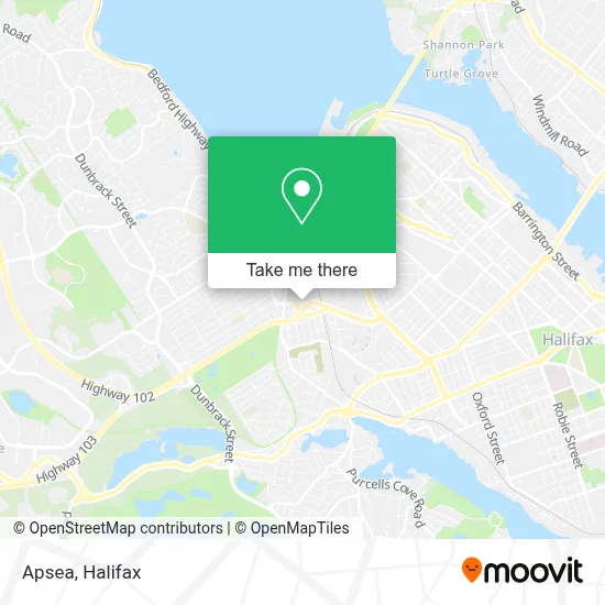 Apsea map