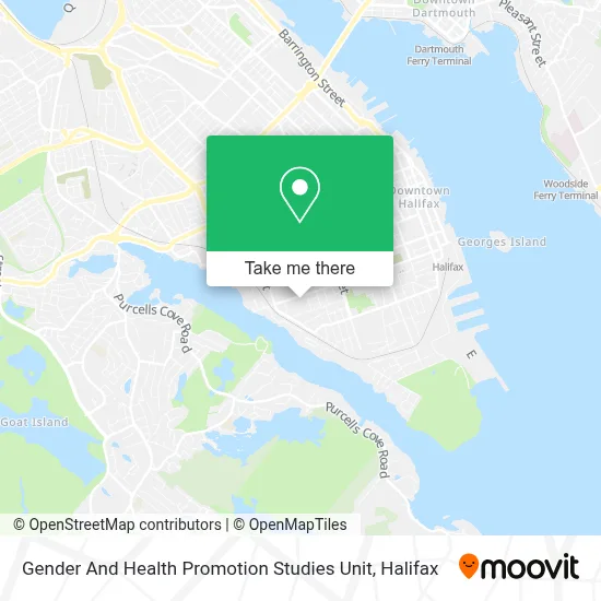 Gender And Health Promotion Studies Unit map