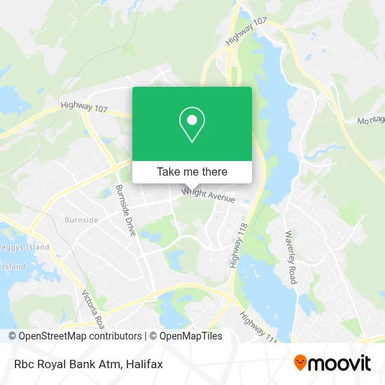 Rbc Royal Bank Atm map