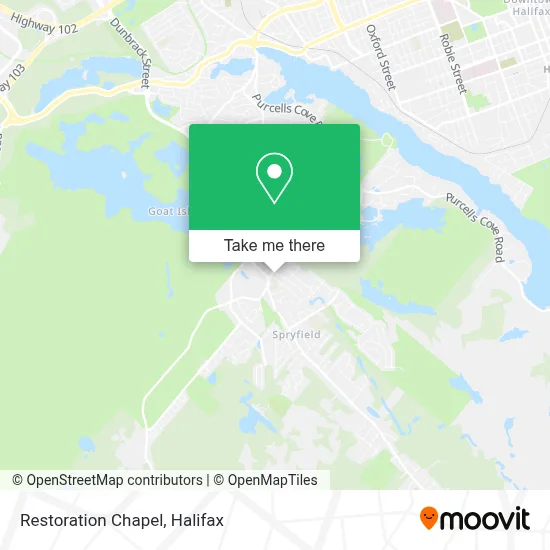 Restoration Chapel map
