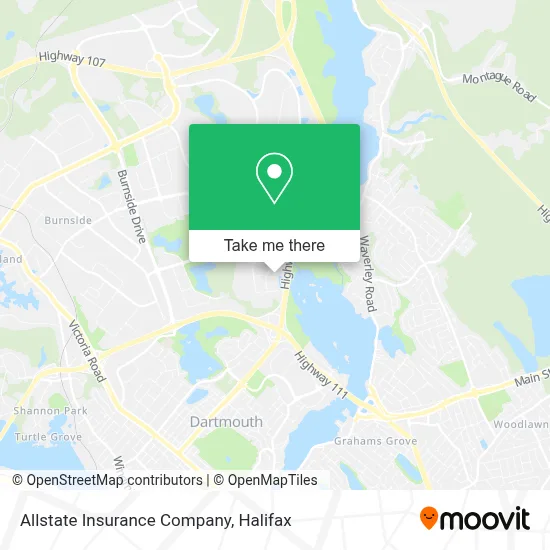 Allstate Insurance Company map