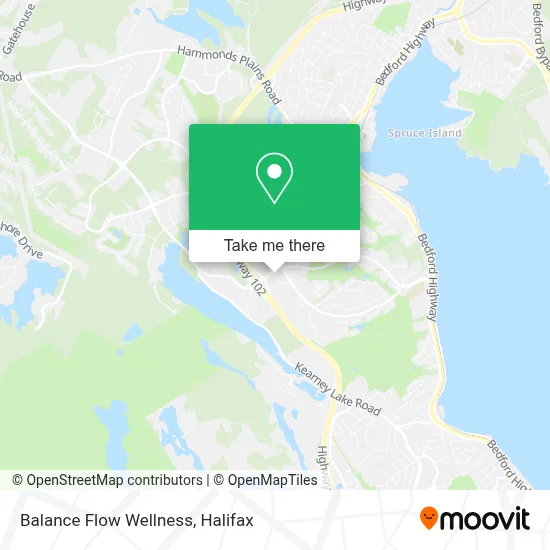 Balance Flow Wellness map