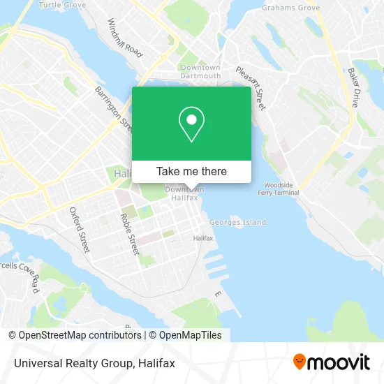 Universal Realty Group map
