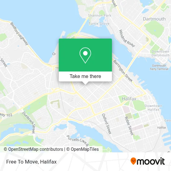Free To Move map