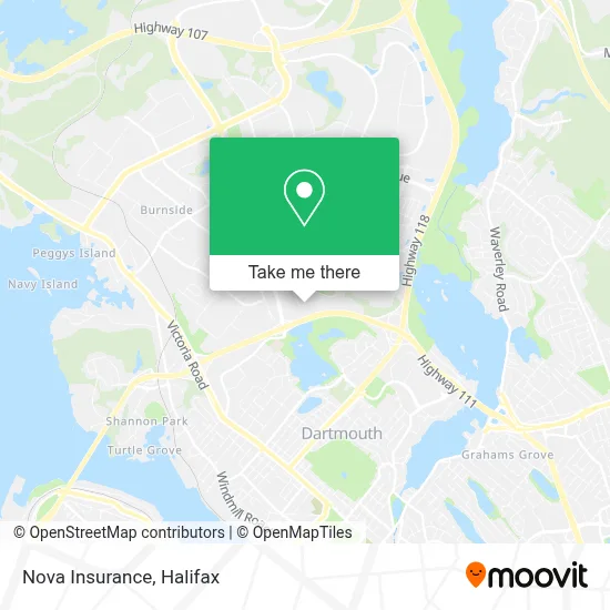 Nova Insurance map