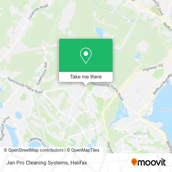Jan Pro Cleaning Systems map