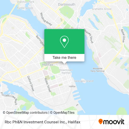 Rbc Ph&N Investment Counsel Inc. map