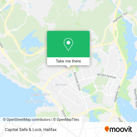 Capital Safe & Lock map