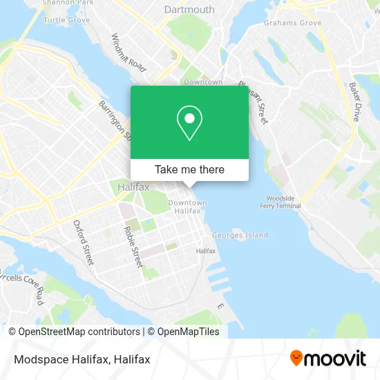 Modspace Halifax map