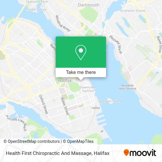 Health First Chiropractic And Massage map