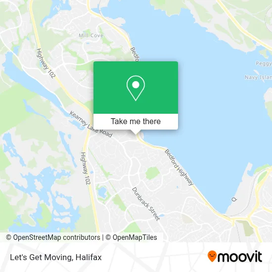 Let's Get Moving map