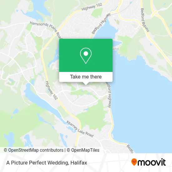 A Picture Perfect Wedding map
