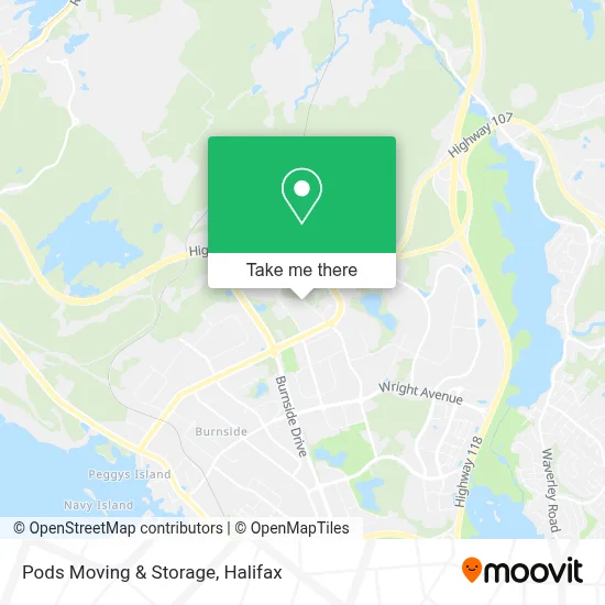 Pods Moving & Storage map