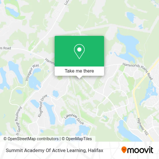 Summit Academy Of Active Learning map