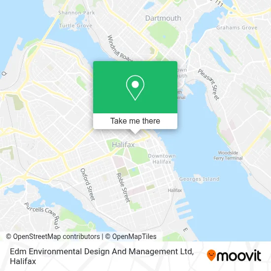 Edm Environmental Design And Management Ltd map