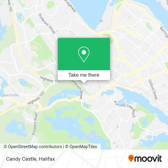 Candy Castle map