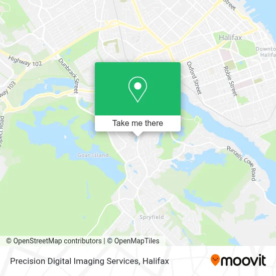 Precision Digital Imaging Services map