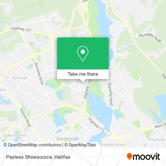 Payless Shoesource map