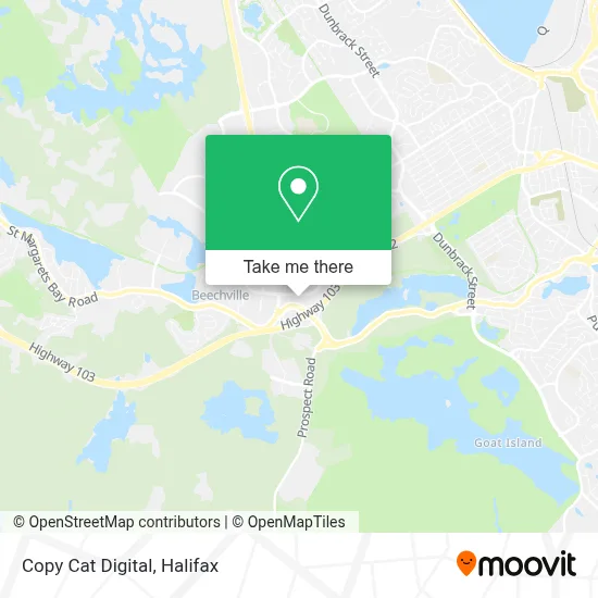 Copy Cat Digital map