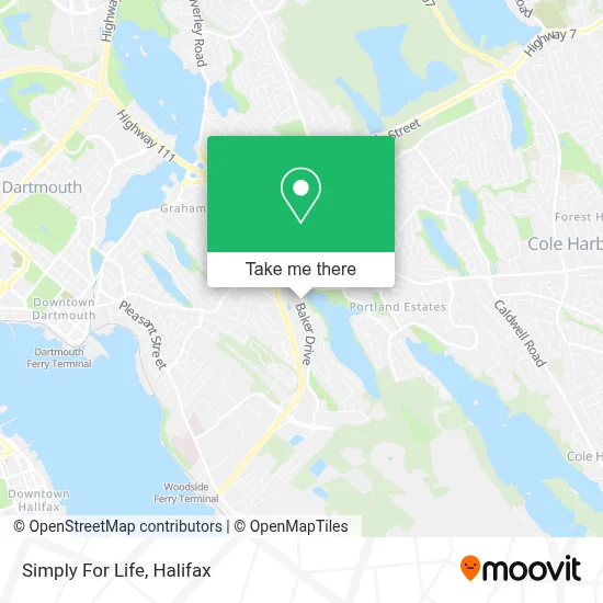 Simply For Life map