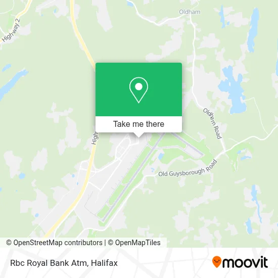 Rbc Royal Bank Atm map