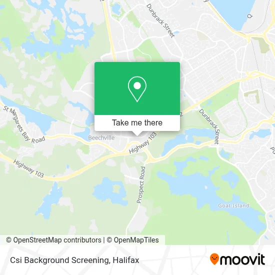 Csi Background Screening map
