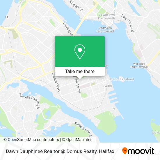 Dawn Dauphinee Realtor @ Domus Realty map