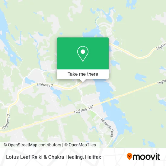 Lotus Leaf Reiki & Chakra Healing map