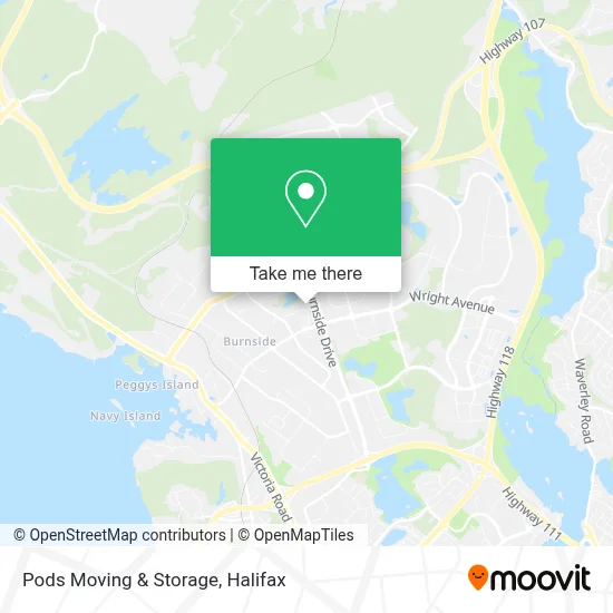 Pods Moving & Storage map