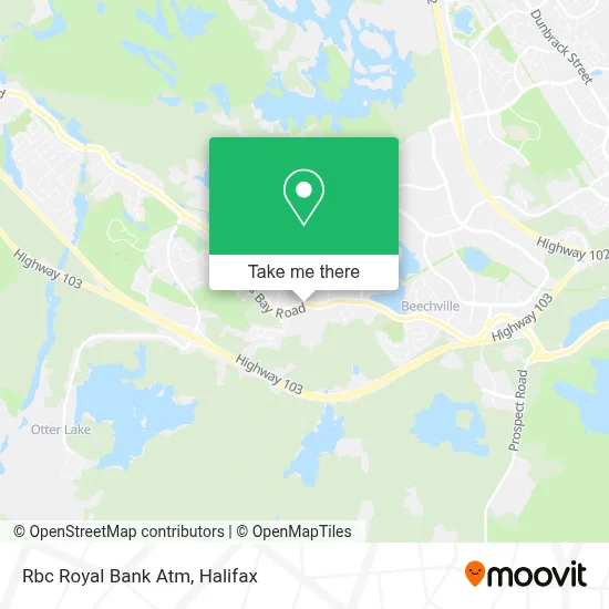 Rbc Royal Bank Atm map