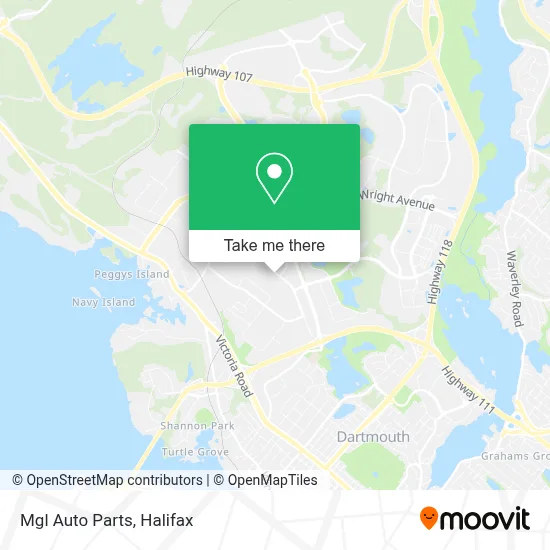 Mgl Auto Parts map