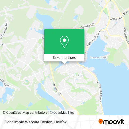 Dot Simple Website Design map