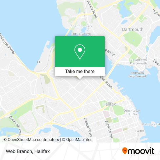 Web Branch map