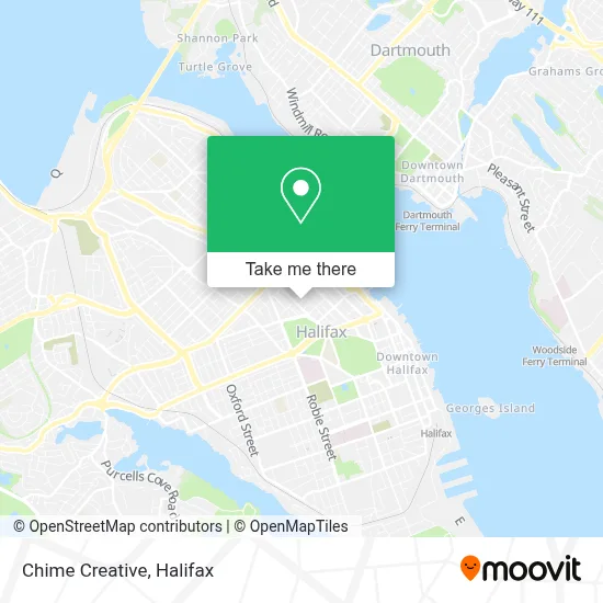Chime Creative map