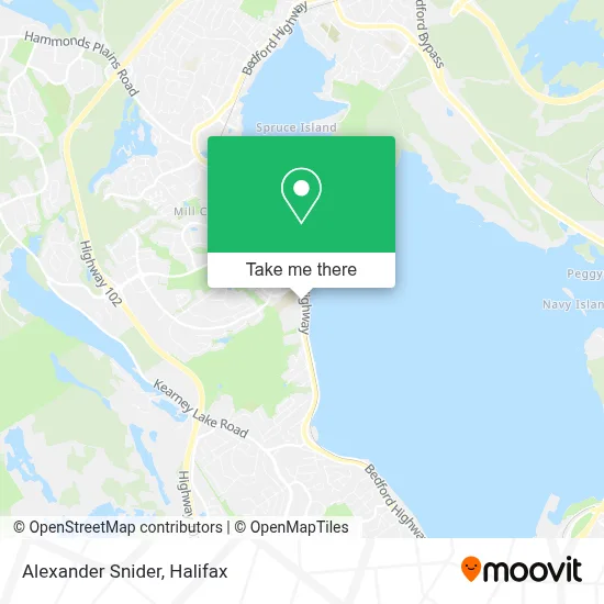 Alexander Snider map