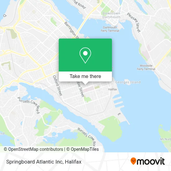 Springboard Atlantic Inc map