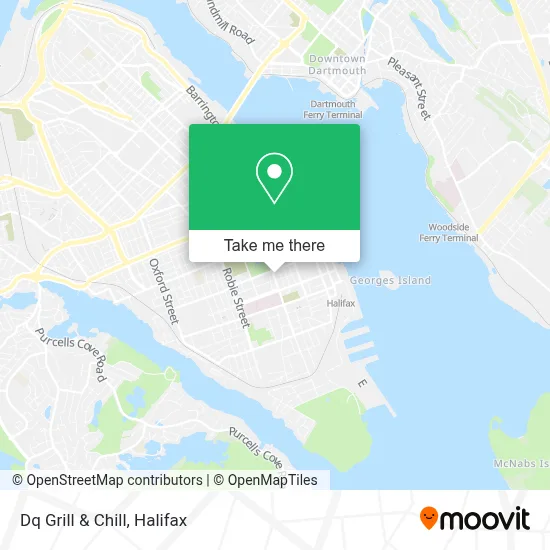 Dq Grill & Chill map