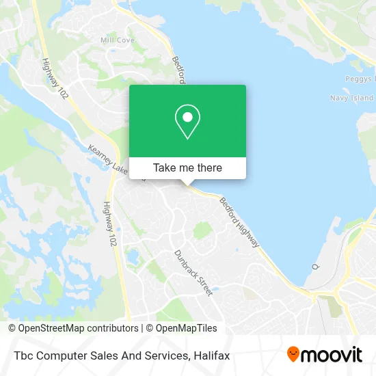 Tbc Computer Sales And Services map