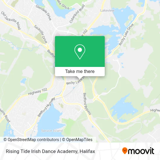 Rising Tide Irish Dance Academy map