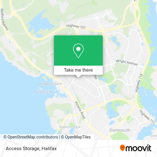 Access Storage map