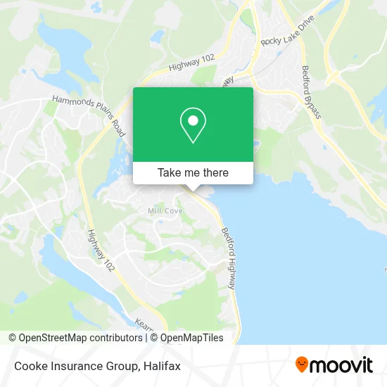 Cooke Insurance Group map