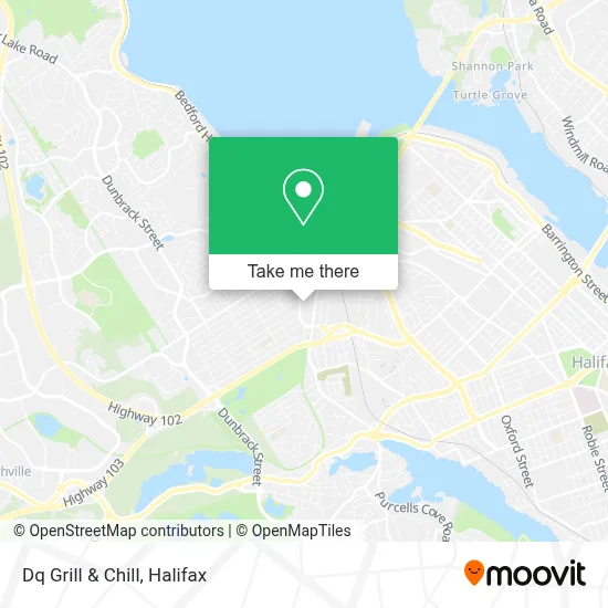 Dq Grill & Chill map