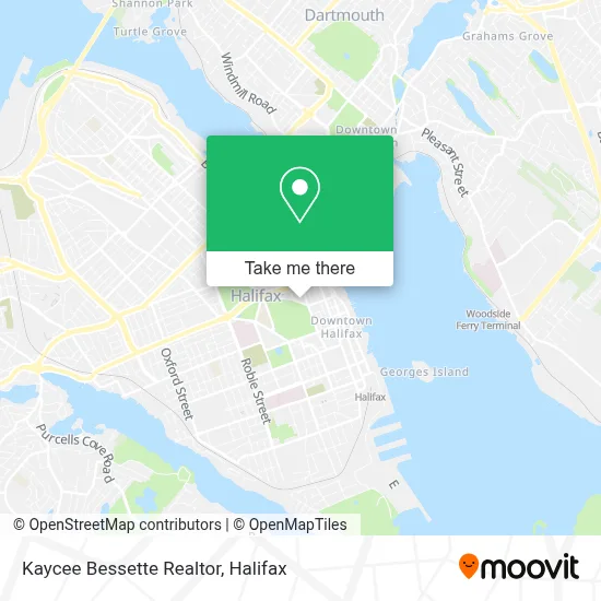 Kaycee Bessette Realtor map