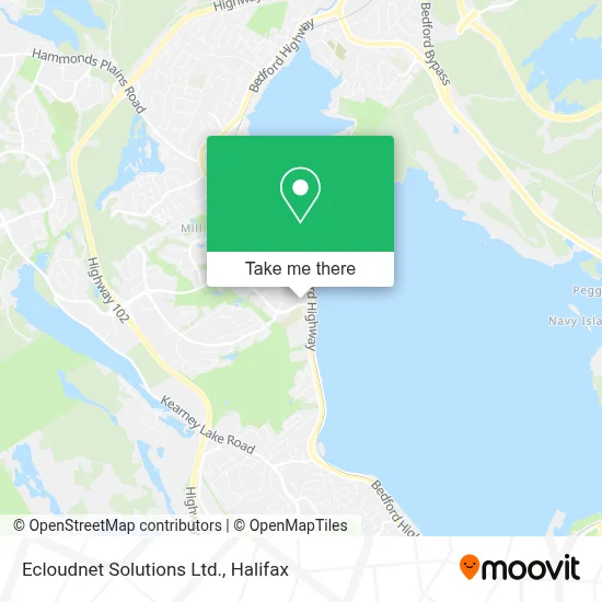 Ecloudnet Solutions Ltd. map